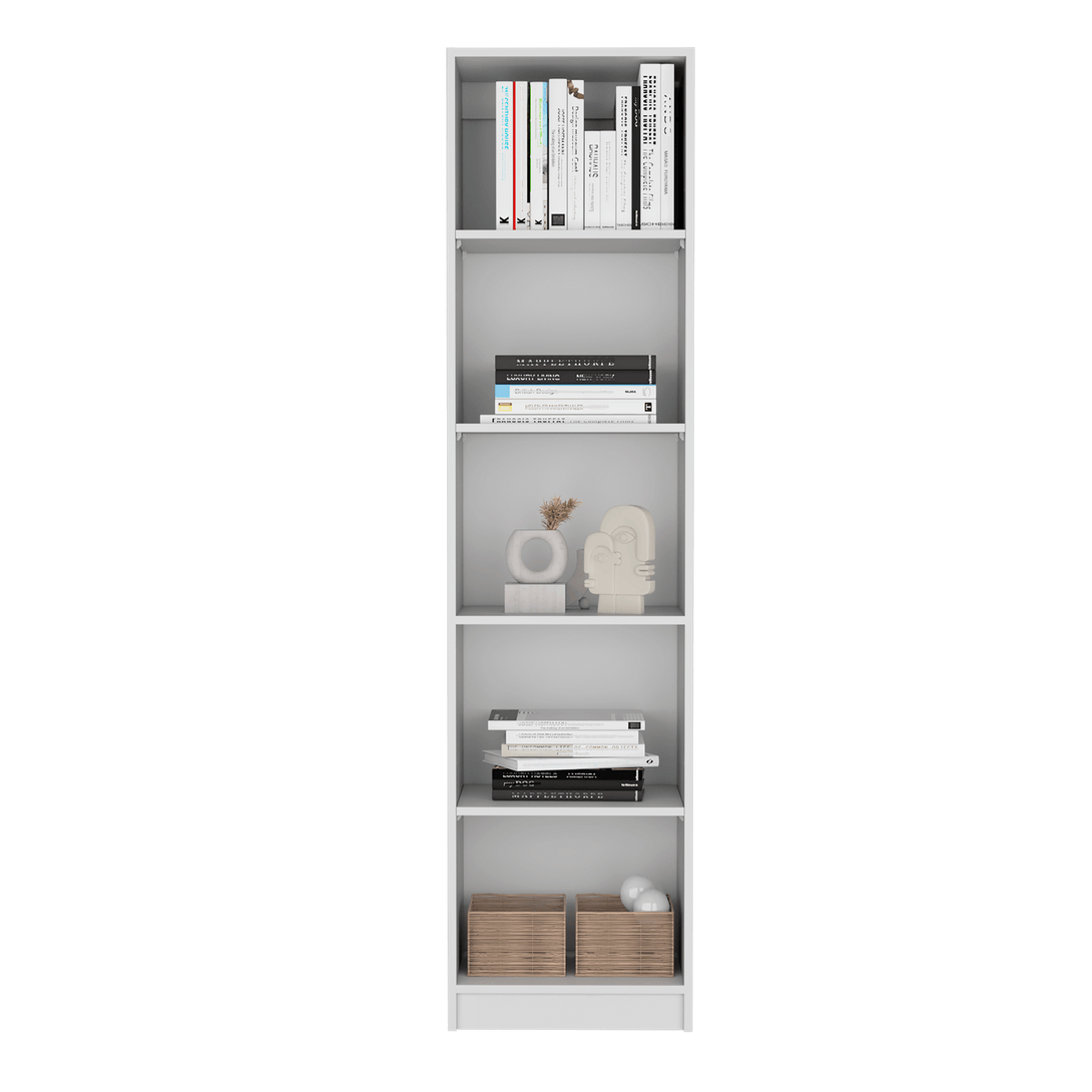 Combo de Bibliotecas Home, Blanco, Incluye Cuatro Bibliotecas. - VIRTUAL MUEBLES