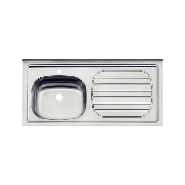 Lavaplatos Filo 40 Acero Inoxidable Cubeta Izquierda