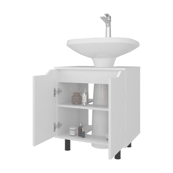 Mueble Para Lavamanos Marlo, Kronos Blanco, No incluye Lavamanos