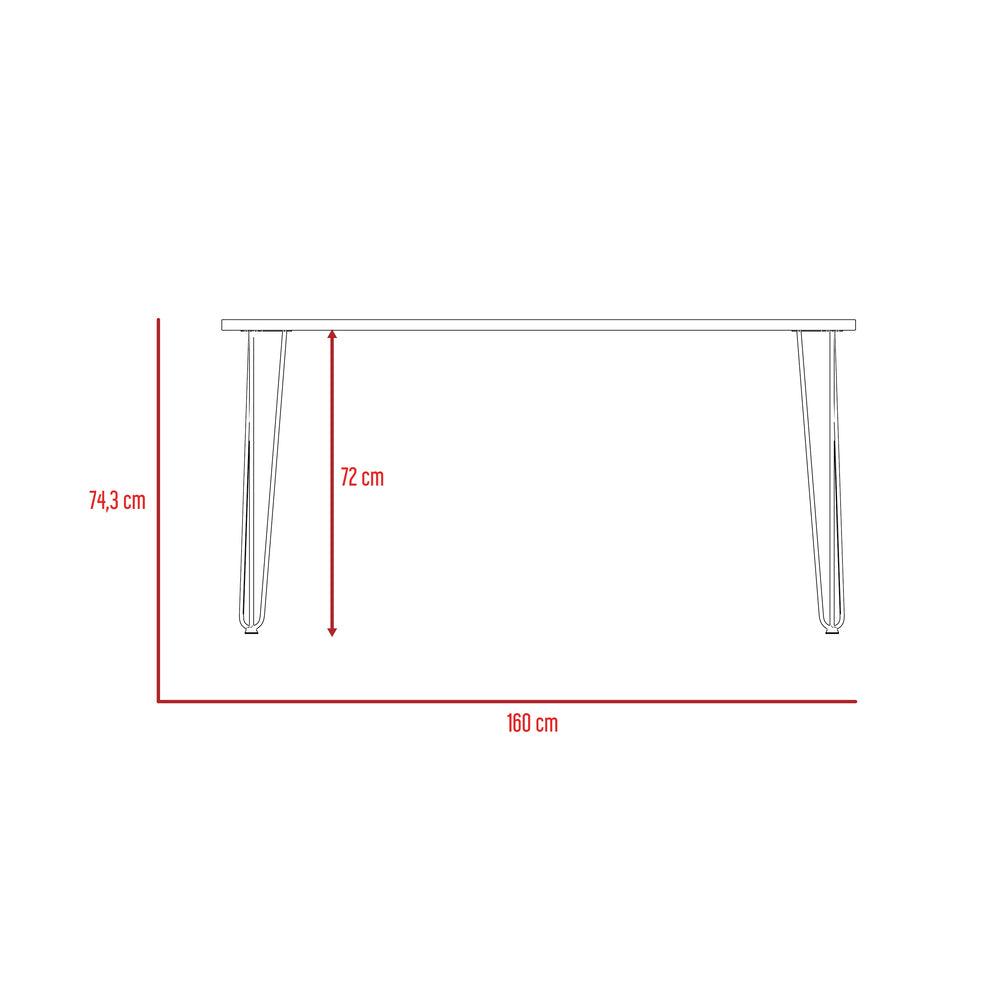 Combo Comedor Bomira, Miel, Wengue y Café Claro, Incluye Comedor y 6 Sillas - VIRTUAL MUEBLES