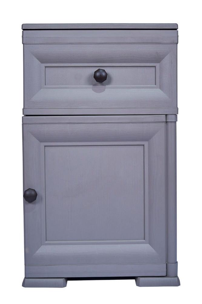 Mueble Organizador Elegance Tiziano color Avellana para Habitación.